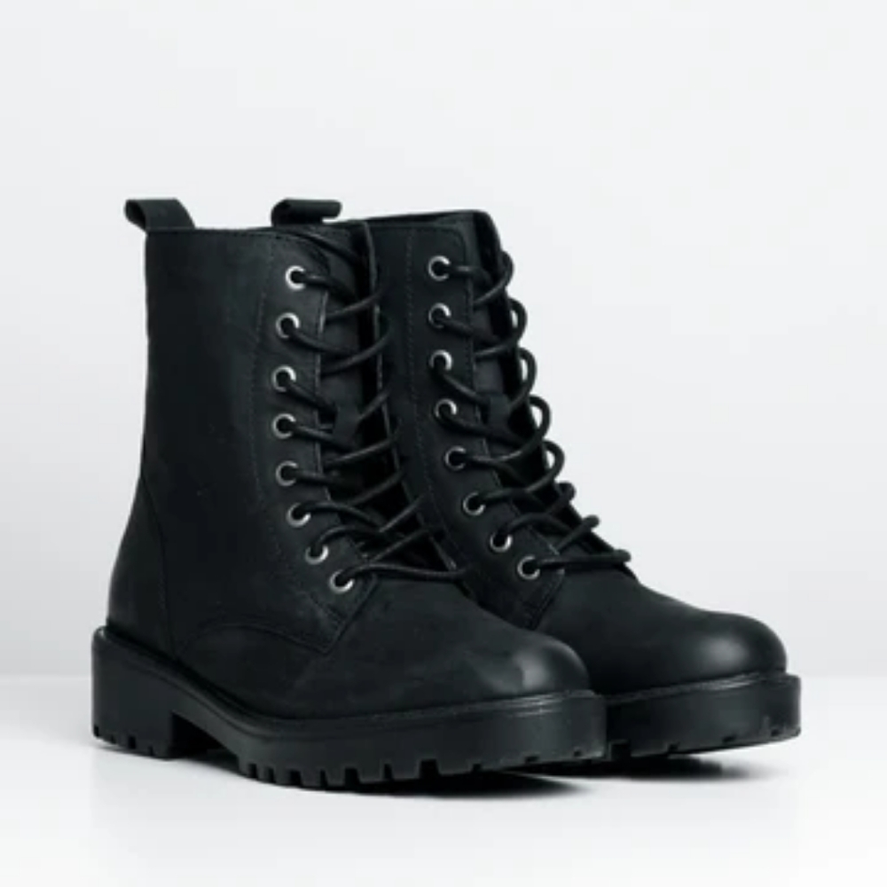 Combat boots size 6 womens